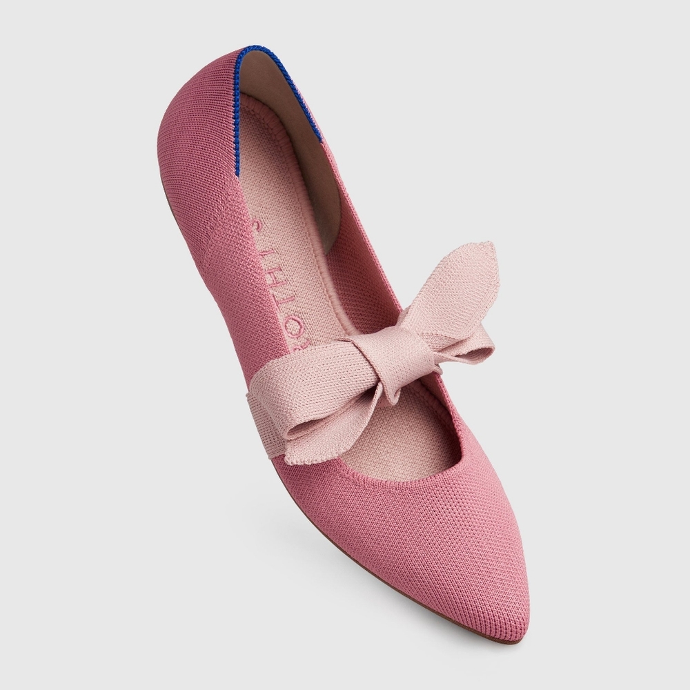 ISO PINK ROTHYS MARYJANES IN NEW CONDITION